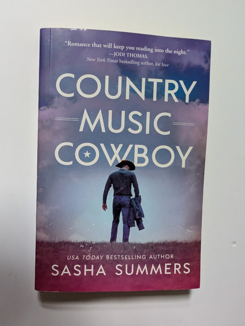 Country Music Cowboy By Sasha Summers. Paperback Book